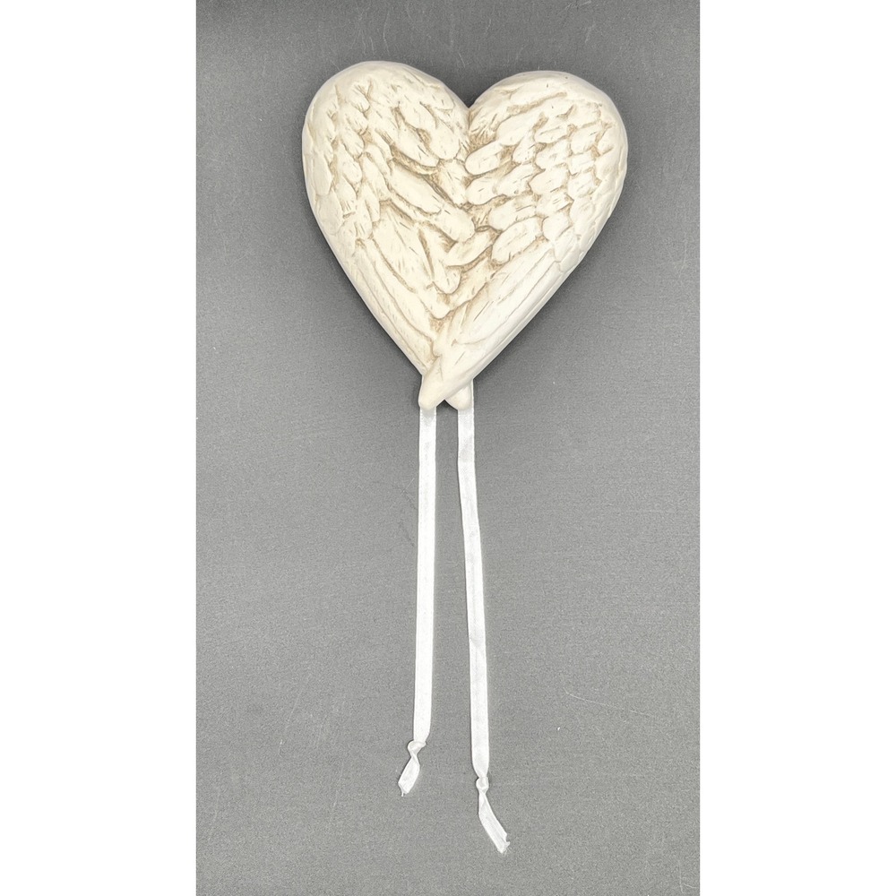 You Give Heart Wings Wall Plaque R Shipman 2000 Angel Wing Heart House Parts Inc